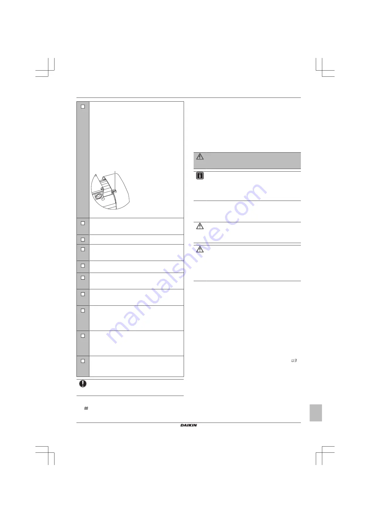 Daikin SEHVX-BAW Installer And User Manual Download Page 45