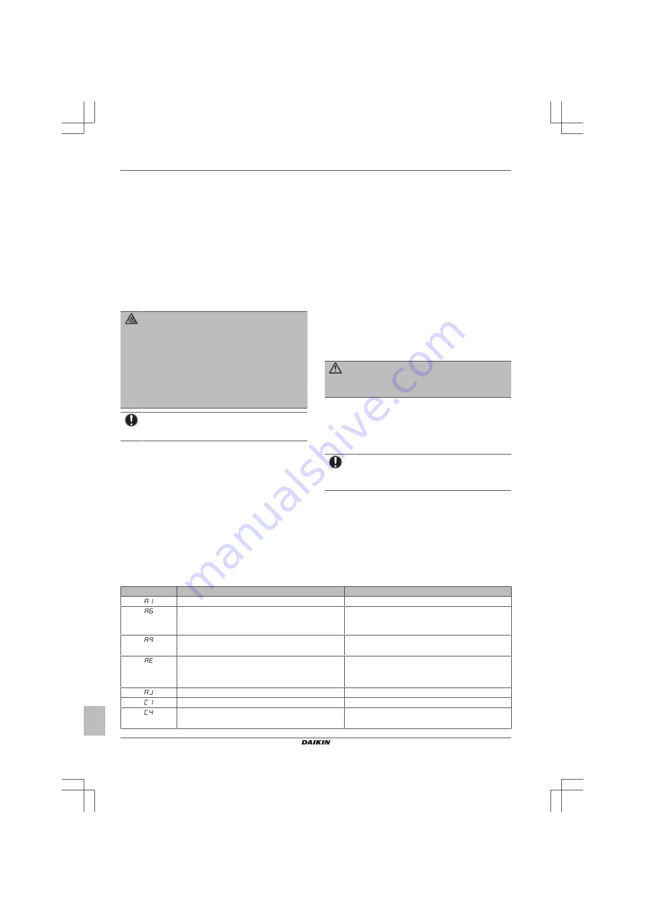 Daikin SEHVX-BAW Installer And User Manual Download Page 48