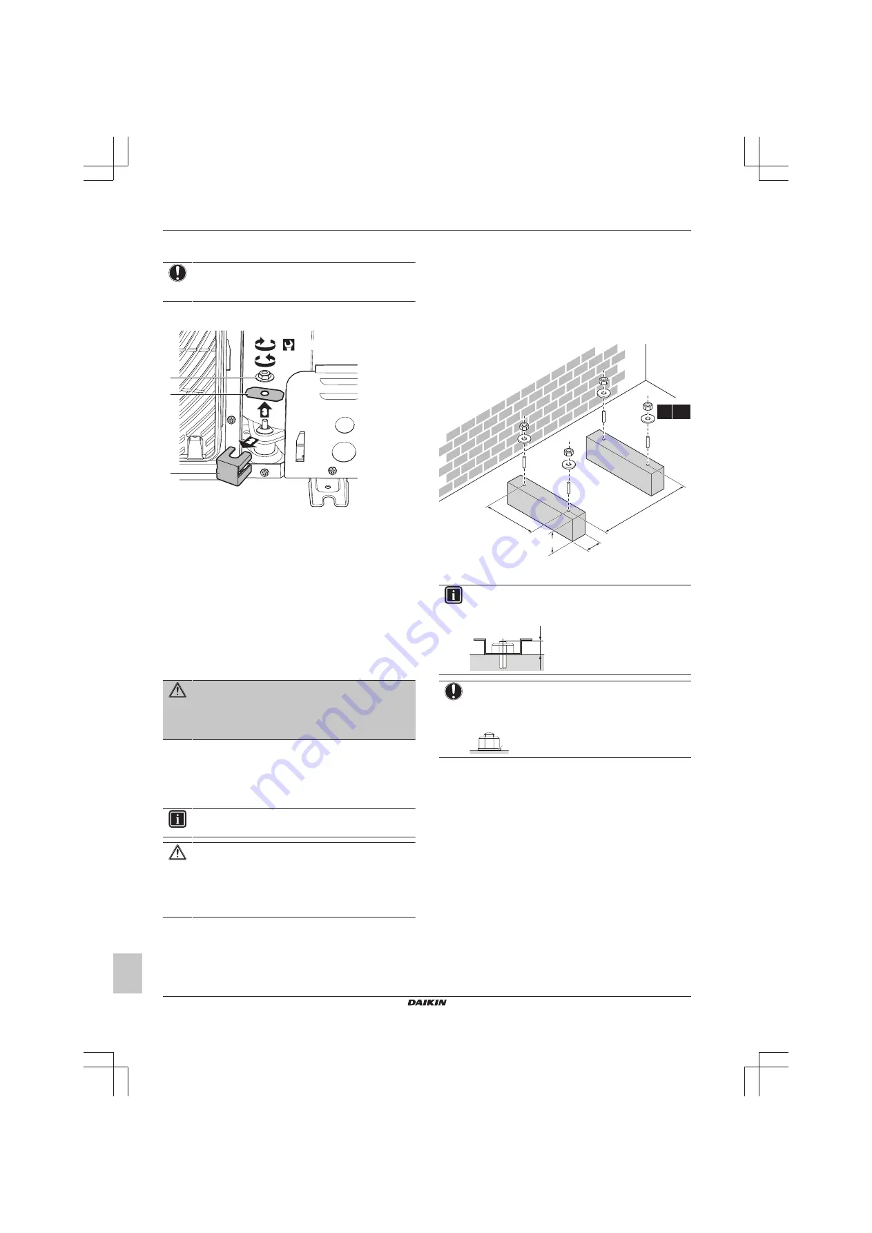 Daikin Sky Air Advance RZA200D7Y1B Installation Manual Download Page 6