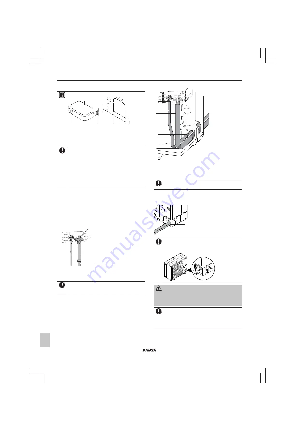 Daikin Sky Air Advance RZA200D7Y1B Installation Manual Download Page 8