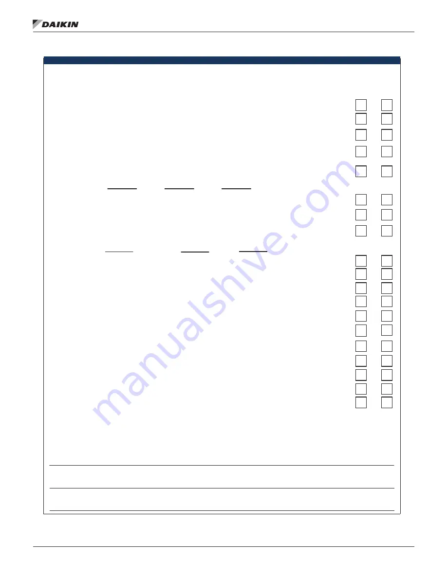 Daikin Trailblazer AGZ030E-070E Installation, Operation And Maintenance Manual Download Page 139