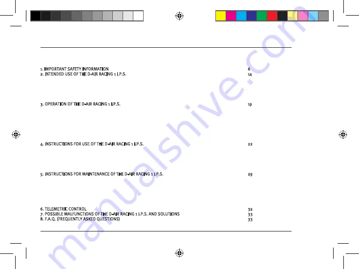 DAINESE D-air racing 1 Informative Note Download Page 4