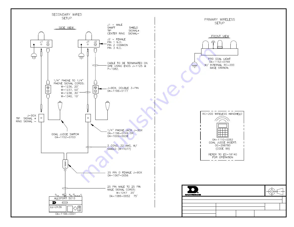 Daktronics DWG-317405 Скачать руководство пользователя страница 4