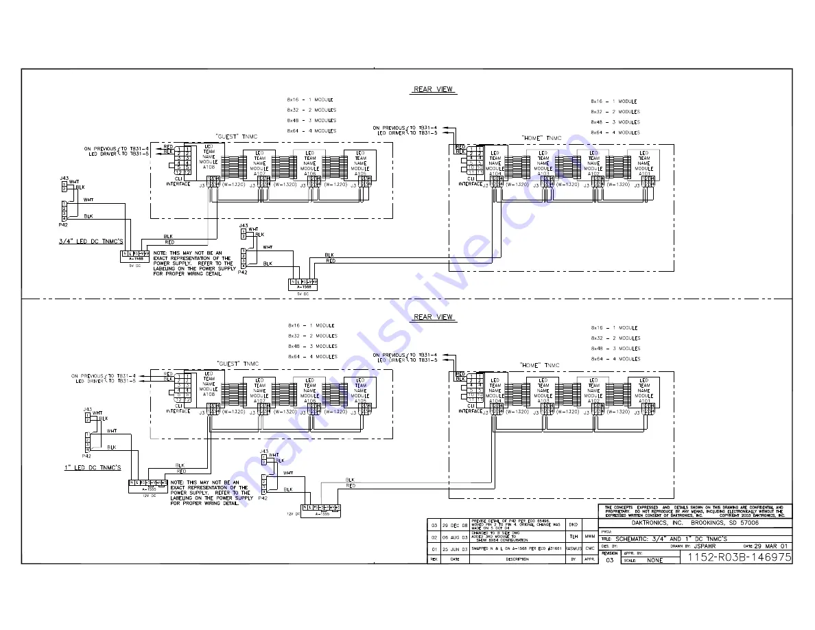 Daktronics Tuff Sport BB-2102 Display Manual Download Page 82