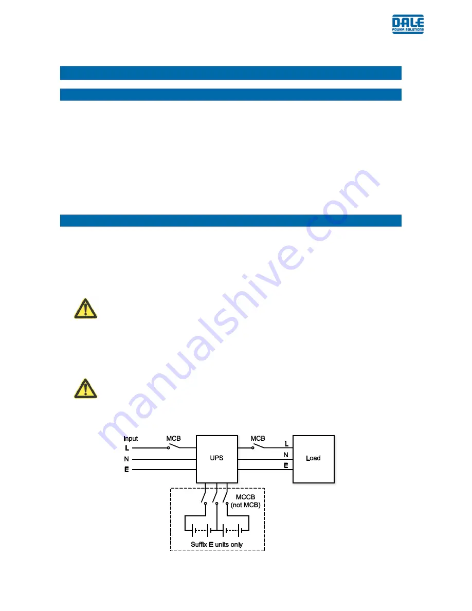 Dale Power Solutions E200 Series Скачать руководство пользователя страница 8