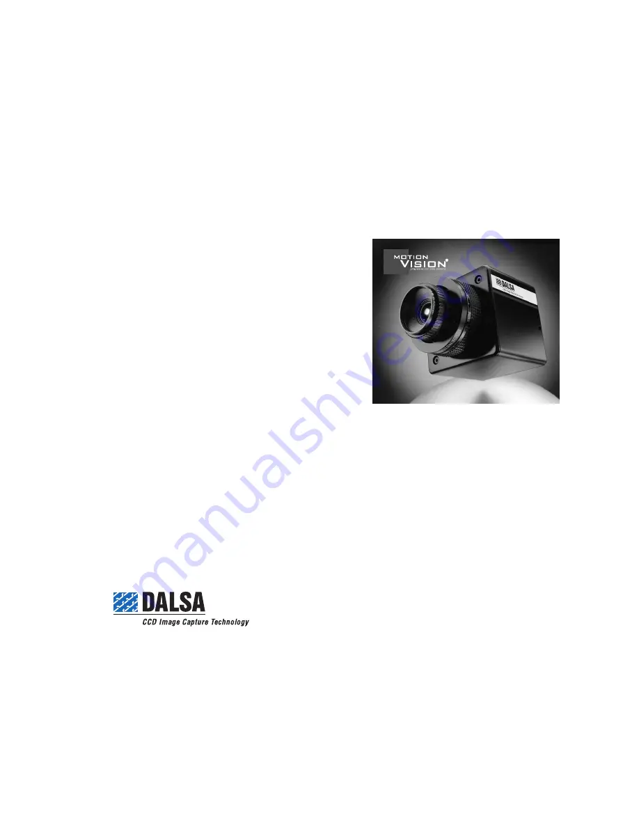 Dalsa MotionVision CA-D6-0256W-ECEW Скачать руководство пользователя страница 1