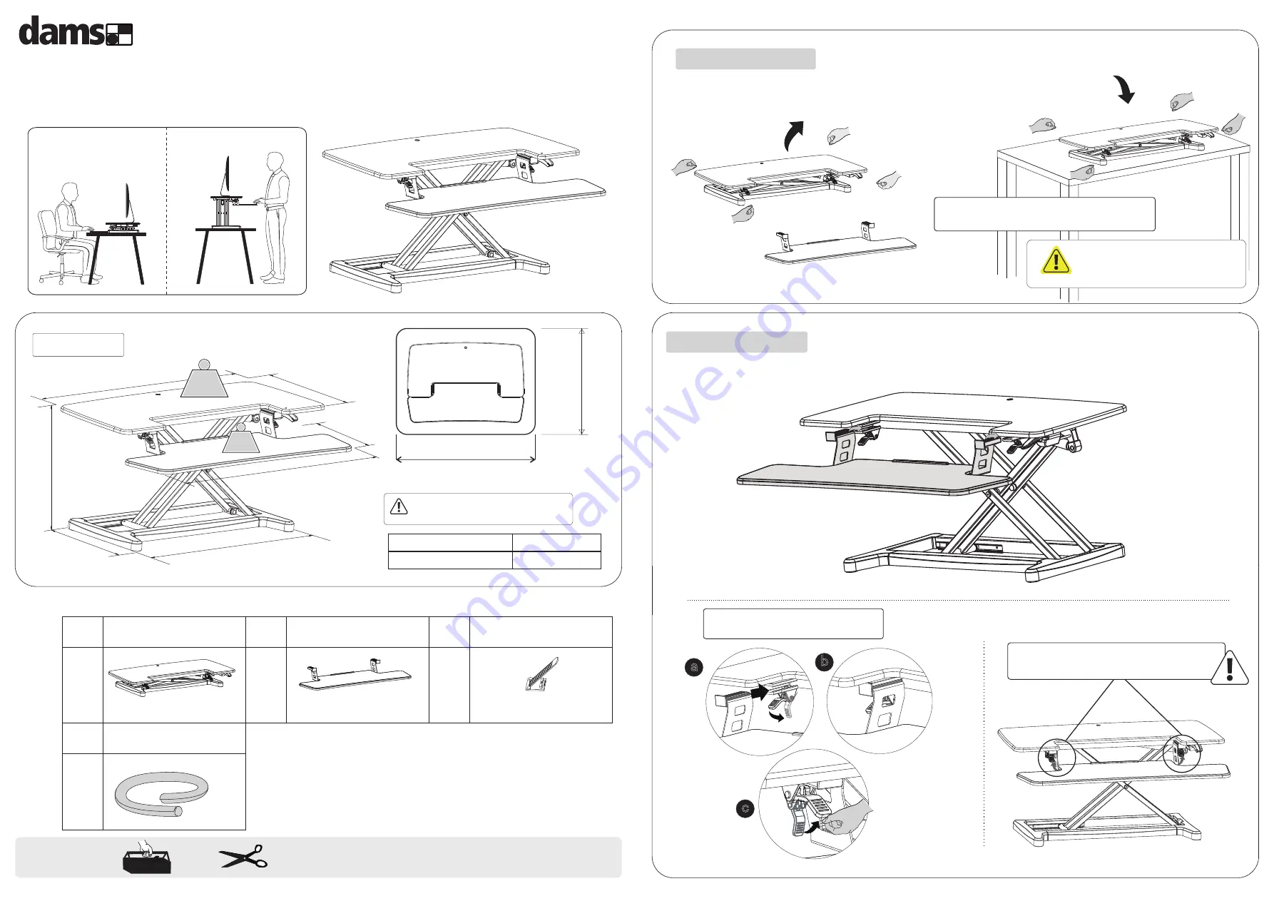 dams SHAW-K Installation Manual Download Page 1