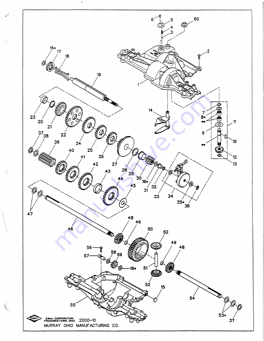 DANA 2000-10 Скачать руководство пользователя страница 1