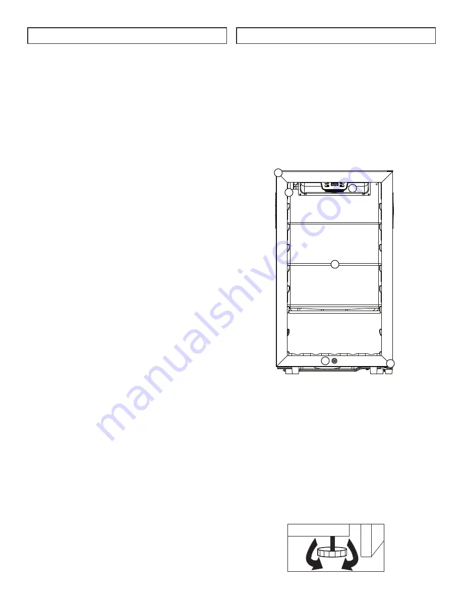 Danby DBC045L1SS Owner'S Manual Download Page 12