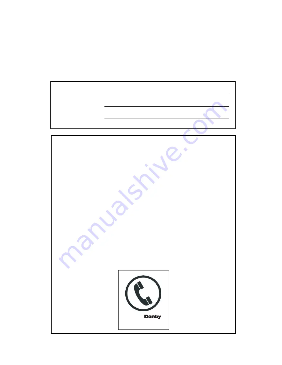 Danby DCF071A3WDB Скачать руководство пользователя страница 4