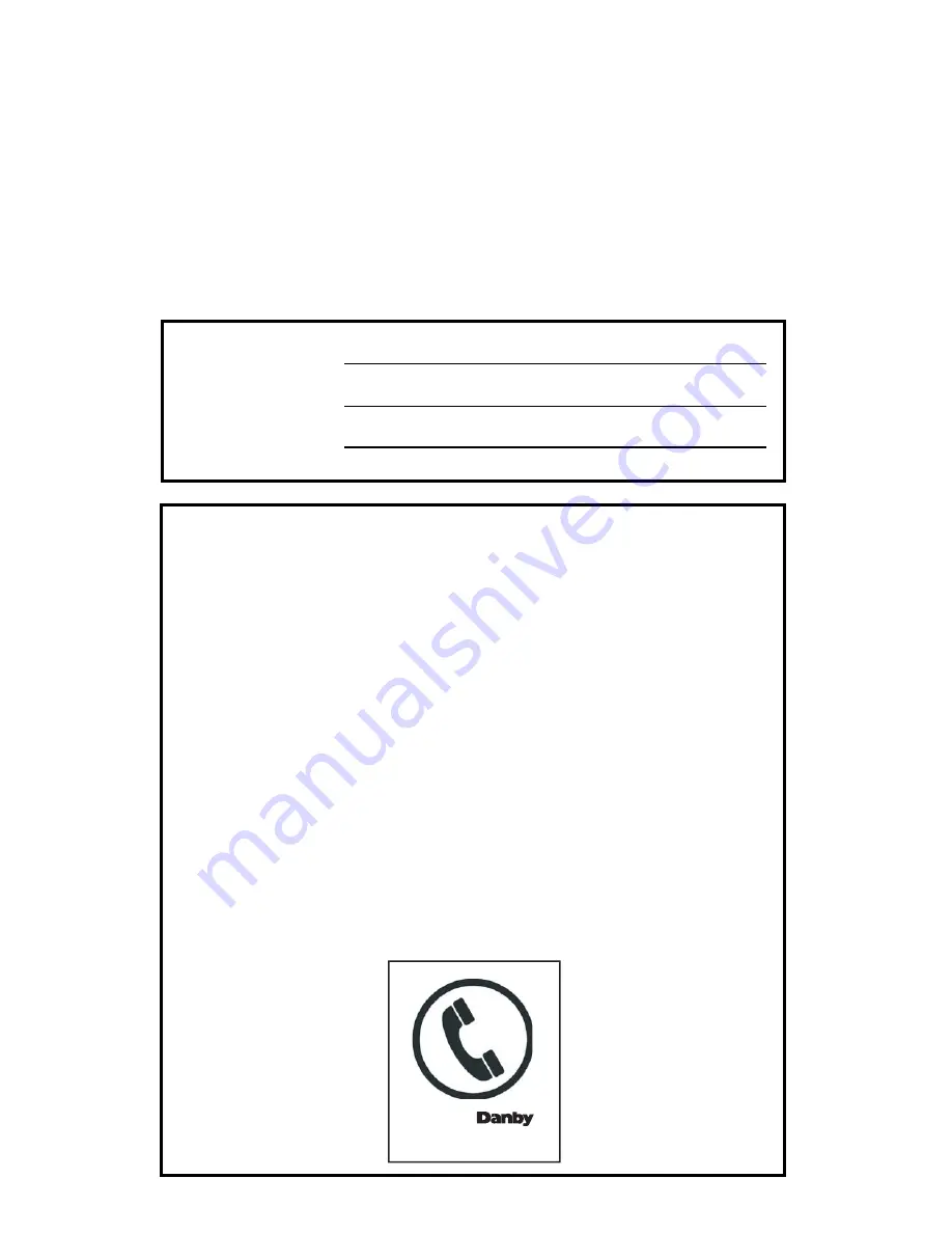 Danby DCF072A2XWDB1 Use And Care Manual Download Page 10