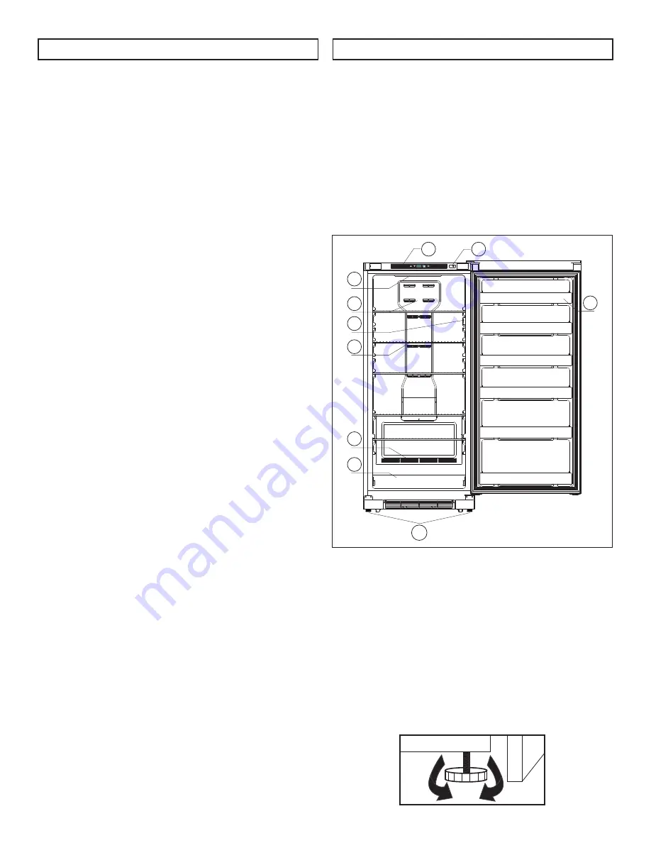 Danby DUF167A2BSLDD Скачать руководство пользователя страница 12