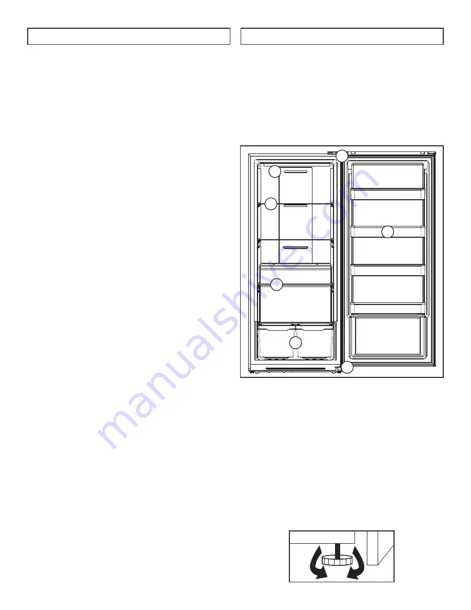 Danby DUF206E1SSLDB Owner'S Manual Download Page 12