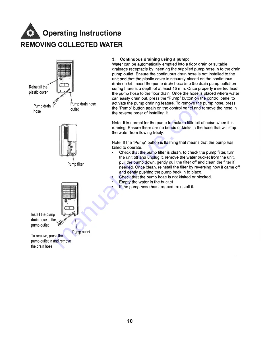 Danby Premiere DDR70B3PWP Owner'S Manual Download Page 14