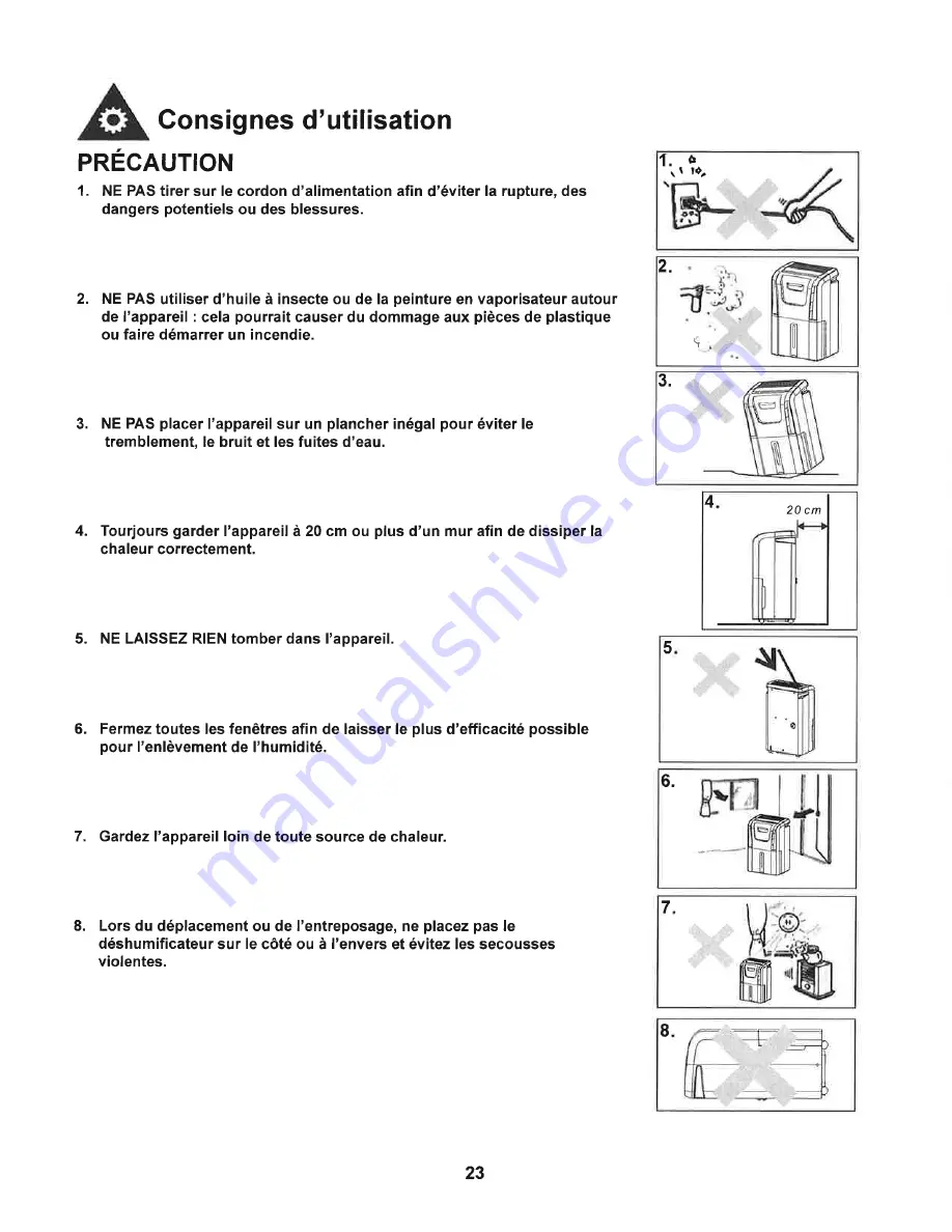 Danby Premiere DDR70B3PWP Owner'S Manual Download Page 29