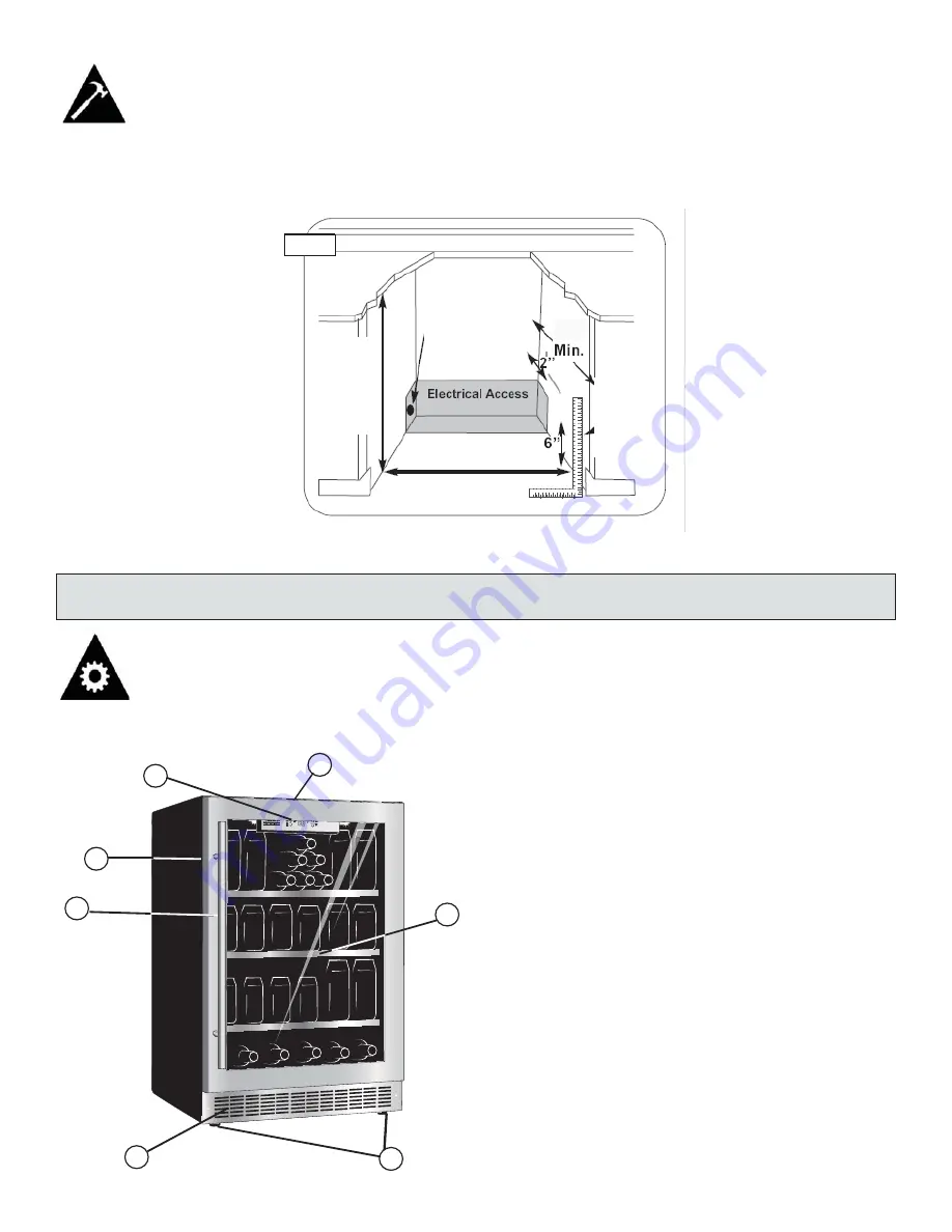 Danby Silhouette DBC056D1BSSPR Скачать руководство пользователя страница 8