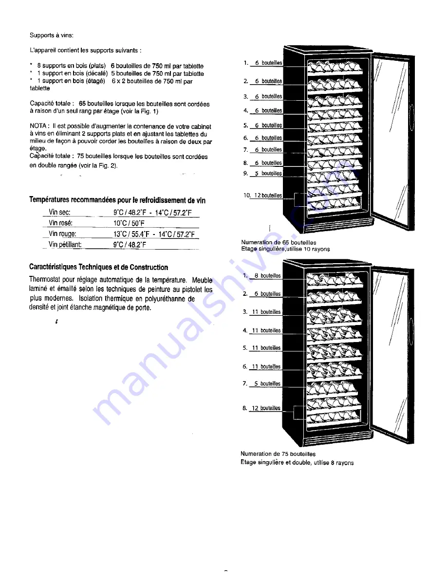 Danby Silhouette DWC612BLP Owner'S Manual Download Page 8