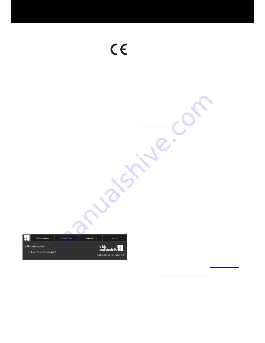 d&b audiotechnik 10D Manual Download Page 84