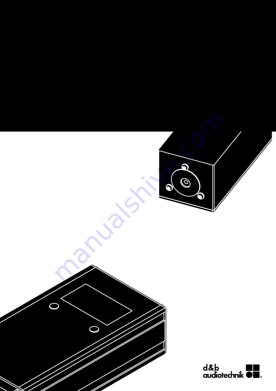 d&b audiotechnik ArraySight Manual Download Page 1