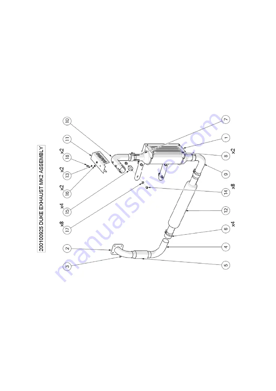 Dando DUKE STAGE IV Operating And Maintenance Manual Download Page 174