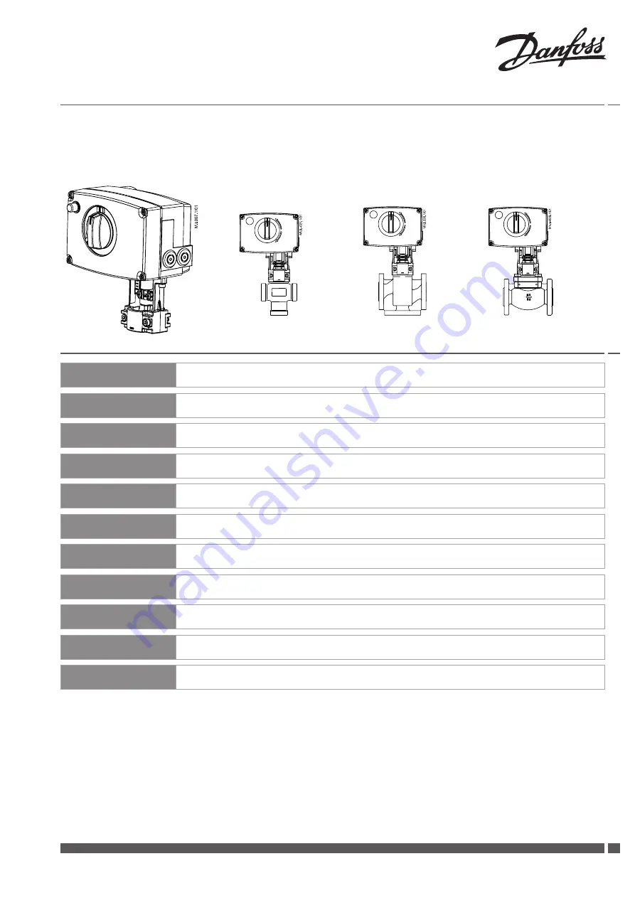 Danfoss AME 25 Installation Manual Download Page 1