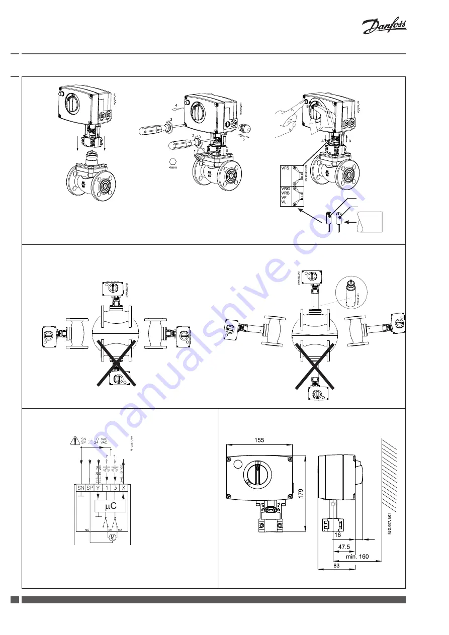 Danfoss AME 25 Installation Manual Download Page 2