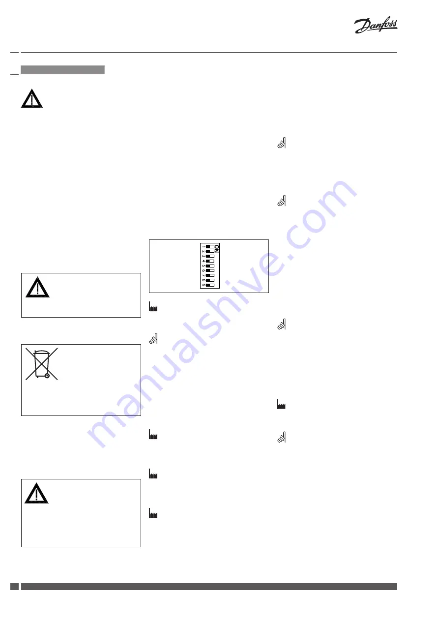 Danfoss AME 25 Installation Manual Download Page 10