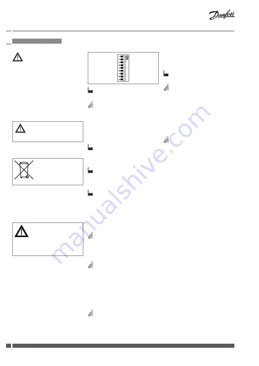 Danfoss AME 25 Installation Manual Download Page 24