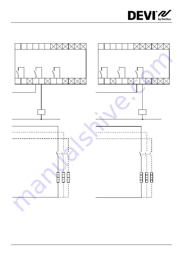 Danfoss DEVIreg 850 IV Installation Instruction Download Page 13