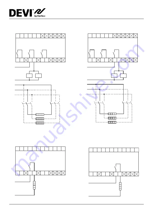 Danfoss DEVIreg 850 IV Скачать руководство пользователя страница 14