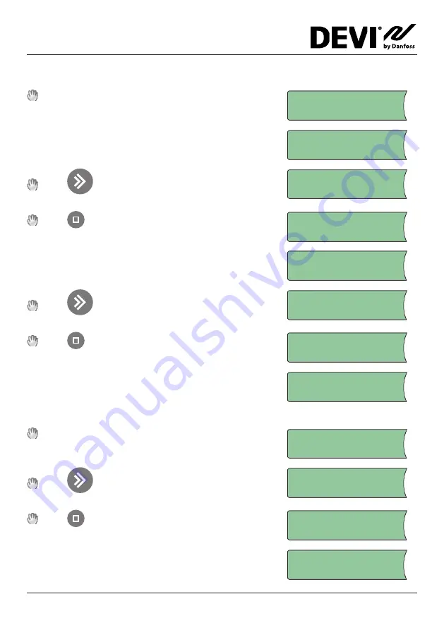 Danfoss DEVIreg 850 IV Installation Instruction Download Page 23