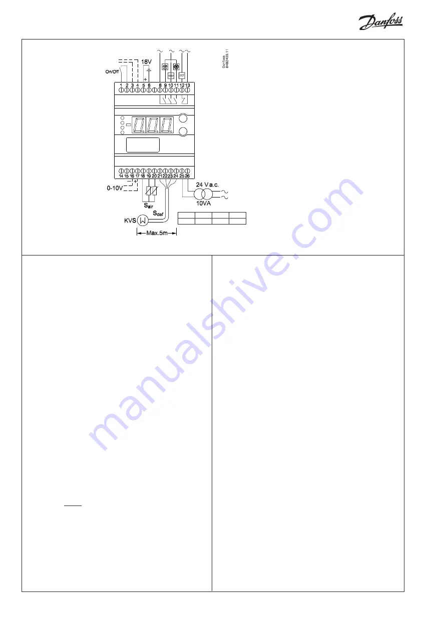 Danfoss EKC 368 Скачать руководство пользователя страница 2