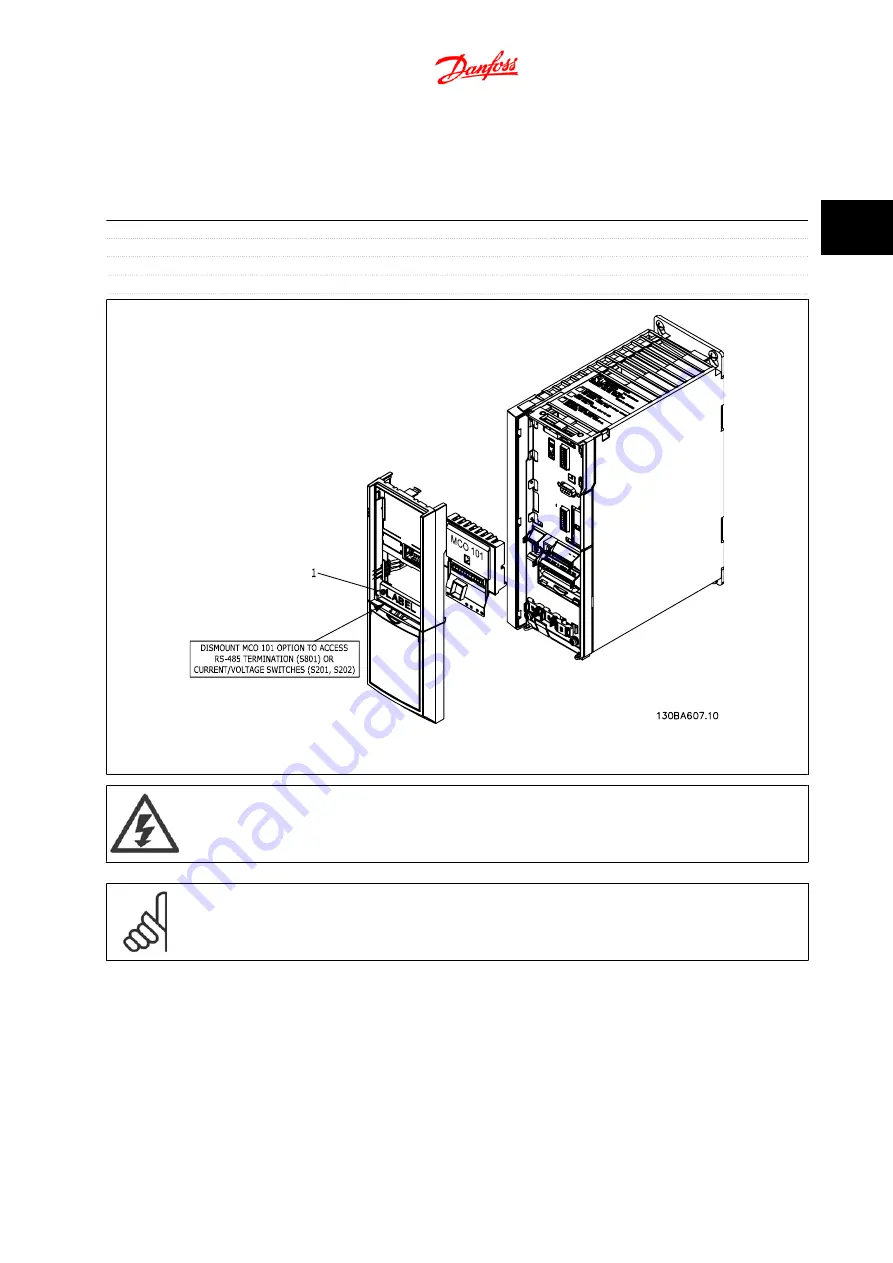 Danfoss MCO 101 Скачать руководство пользователя страница 9