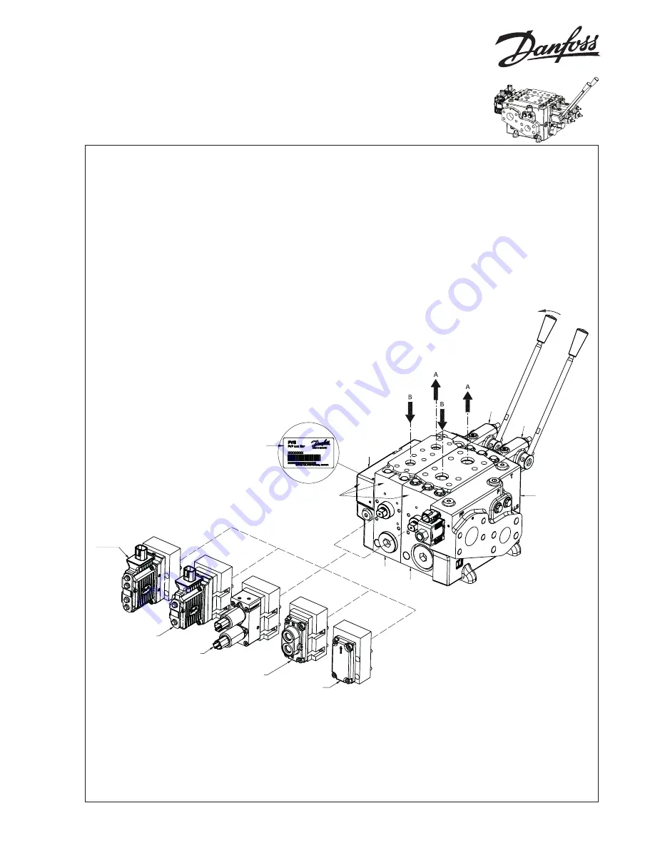 Danfoss PVG 128 Скачать руководство пользователя страница 1