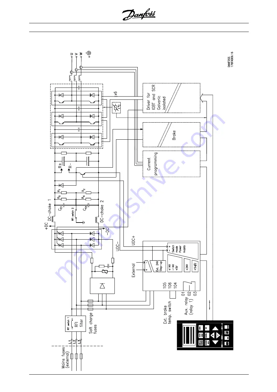 Danfoss VLT 5000 FLUX Скачать руководство пользователя страница 12