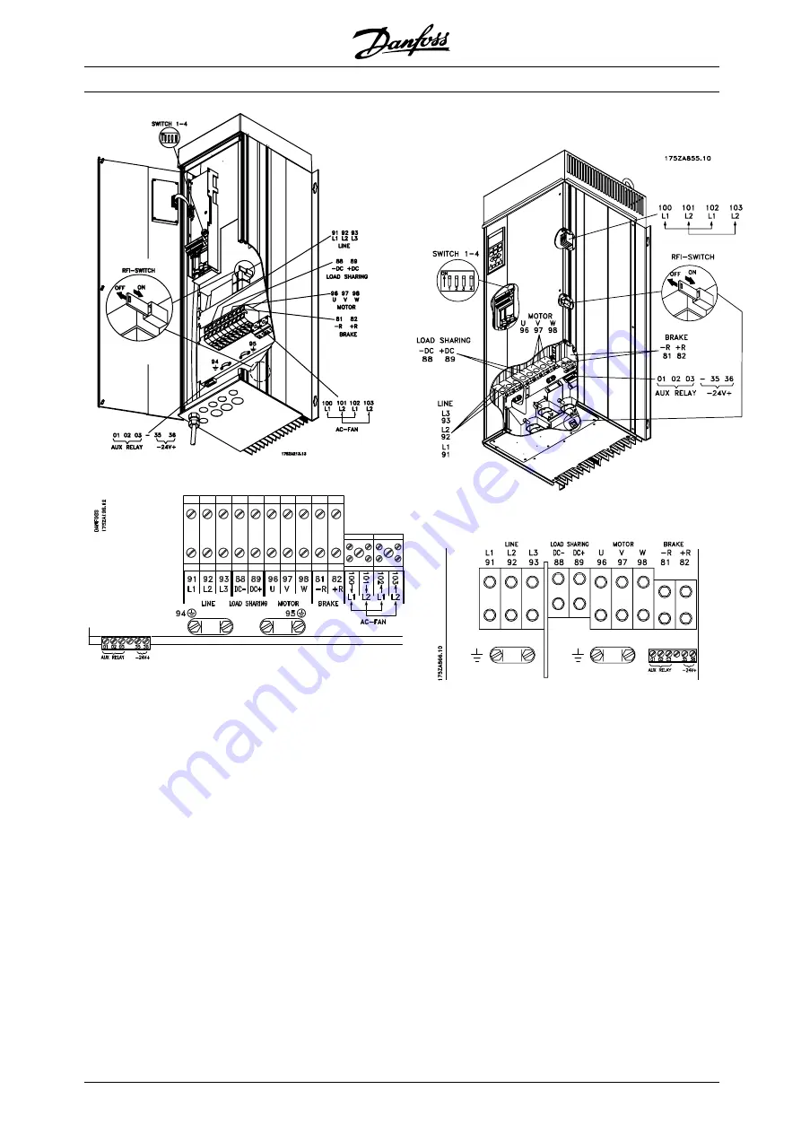 Danfoss VLT 5000 FLUX Operating Instructions Manual Download Page 26