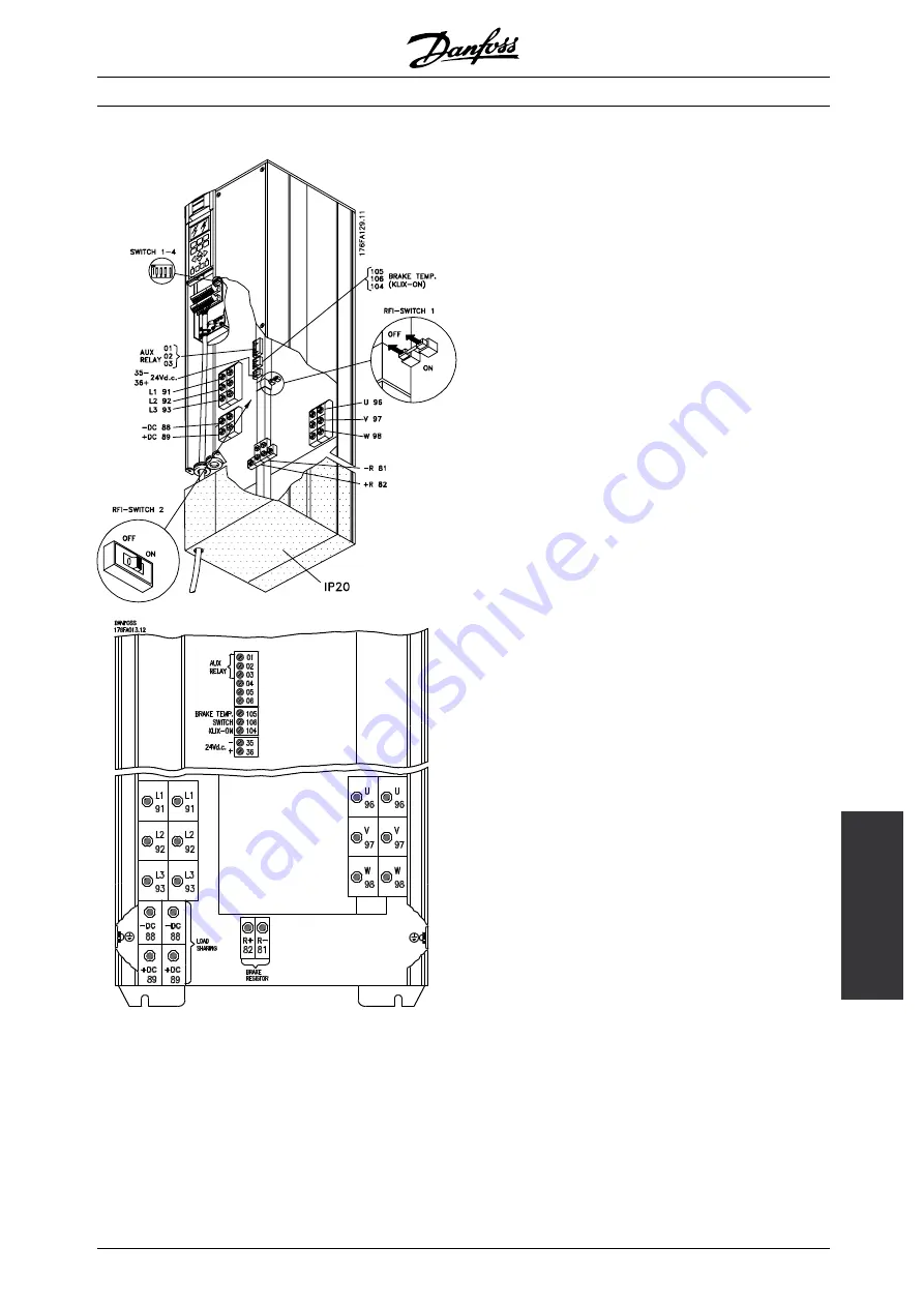 Danfoss VLT 5000 FLUX Скачать руководство пользователя страница 29