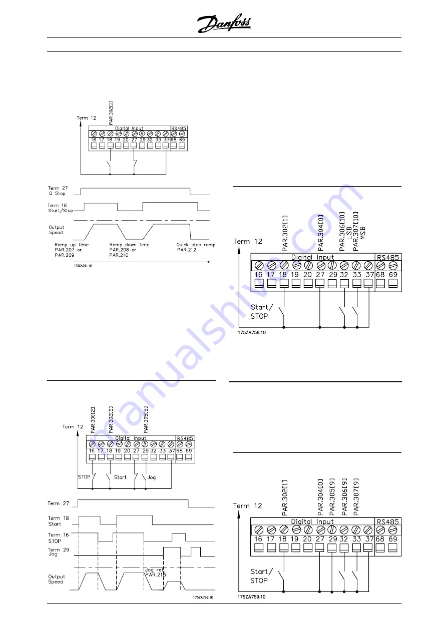 Danfoss VLT 5000 FLUX Скачать руководство пользователя страница 36