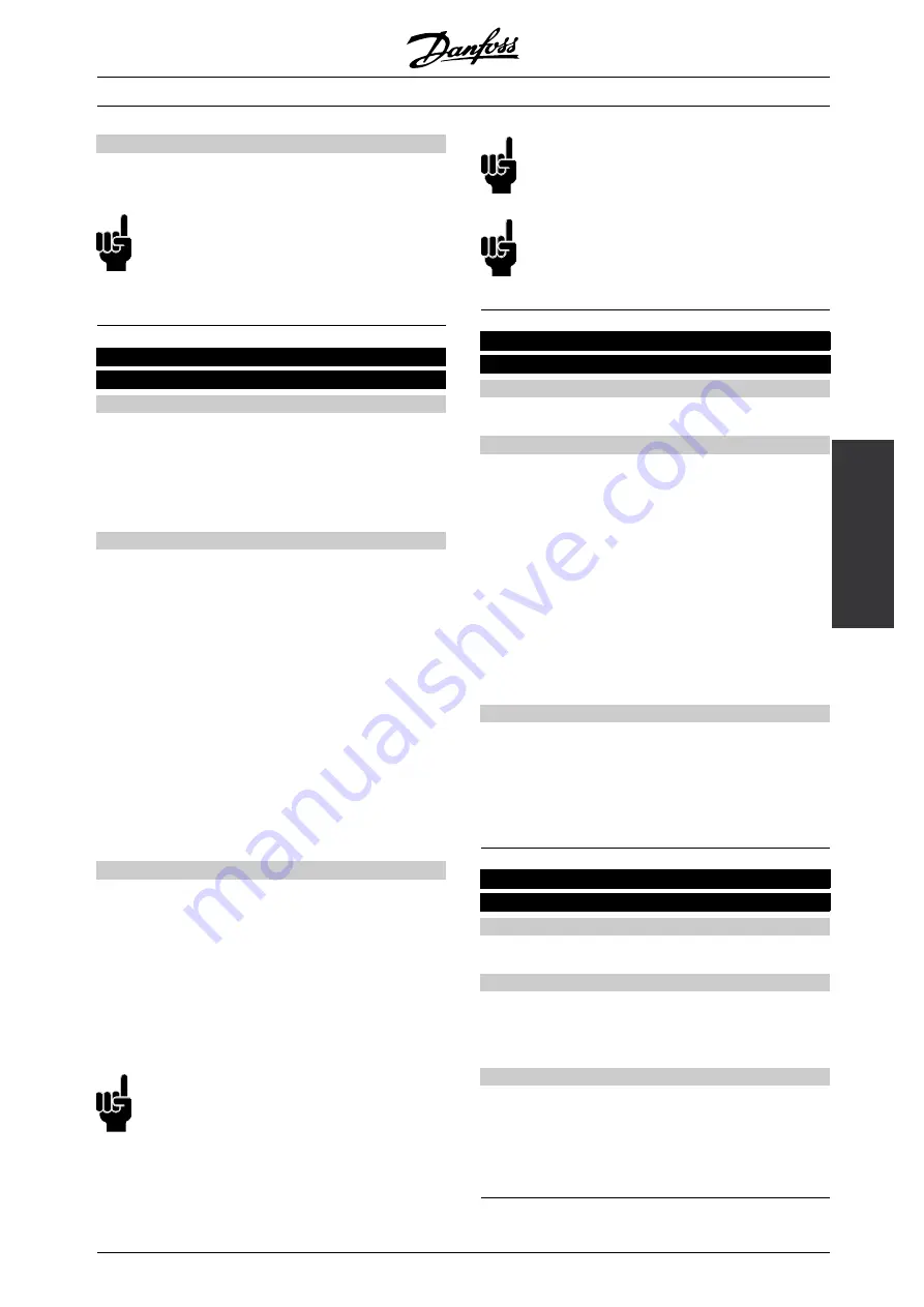 Danfoss VLT 5000 FLUX Скачать руководство пользователя страница 71