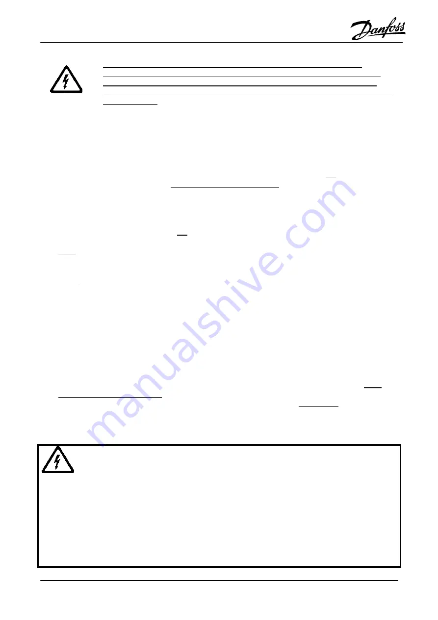 Danfoss VLT 5000 Operating Instructions Manual Download Page 4