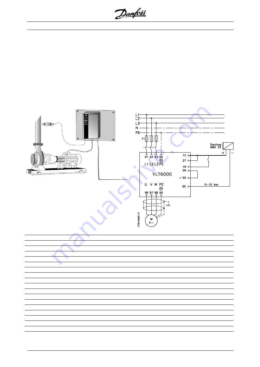 Danfoss VLT 6000 series Скачать руководство пользователя страница 12