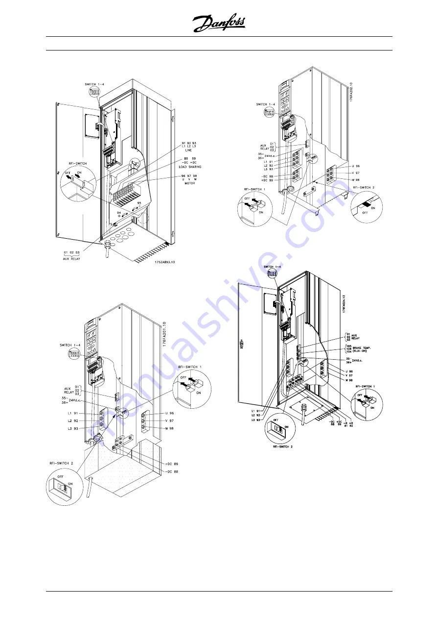 Danfoss VLT 6000 series Скачать руководство пользователя страница 58