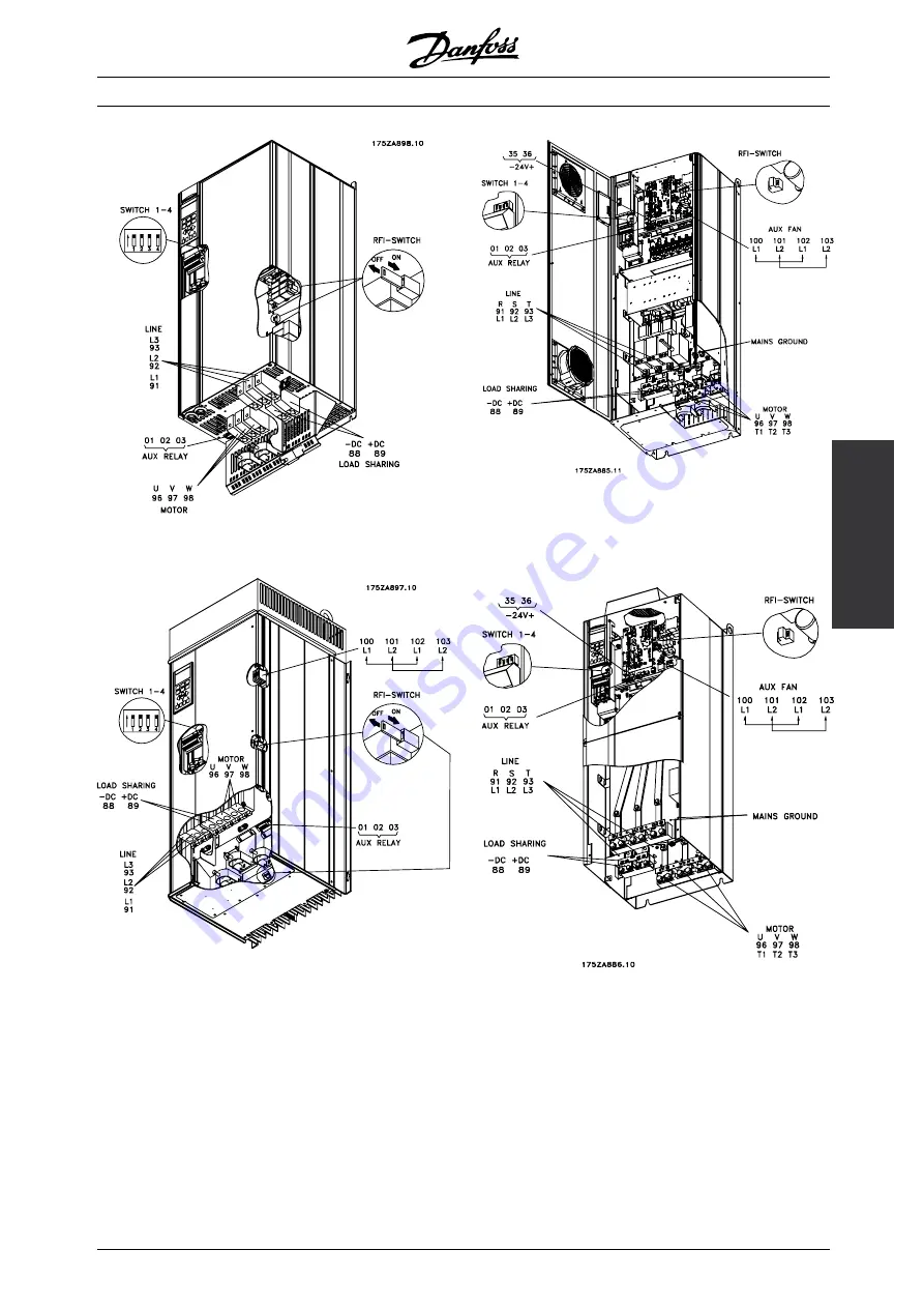 Danfoss VLT 6000 series Скачать руководство пользователя страница 59