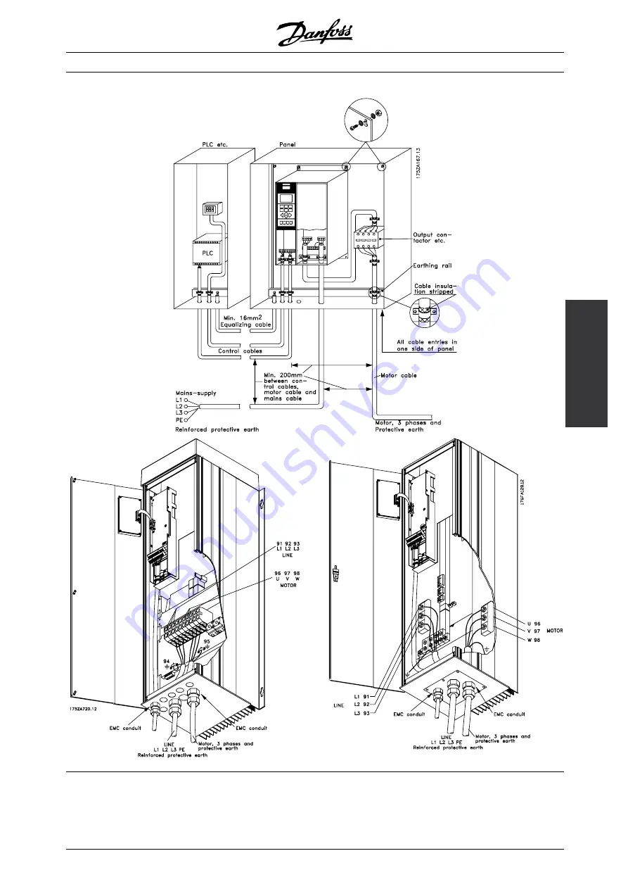 Danfoss VLT 8000 AQUA series Operating Instructions Manual Download Page 63