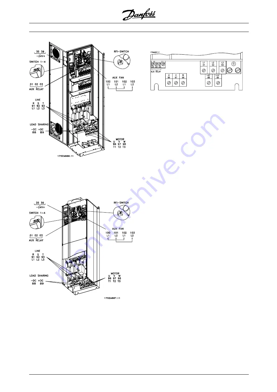 Danfoss VLT 8000 AQUA series Скачать руководство пользователя страница 68