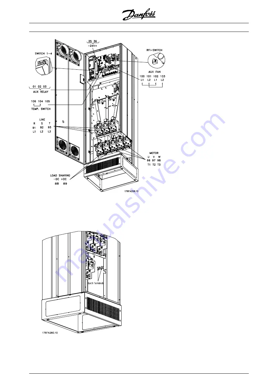 Danfoss VLT 8000 AQUA series Operating Instructions Manual Download Page 72