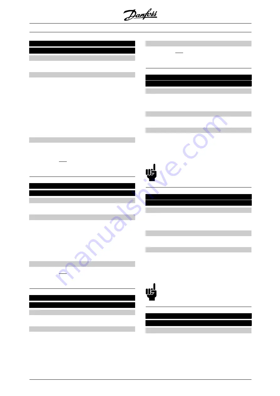 Danfoss VLT 8000 AQUA series Operating Instructions Manual Download Page 170