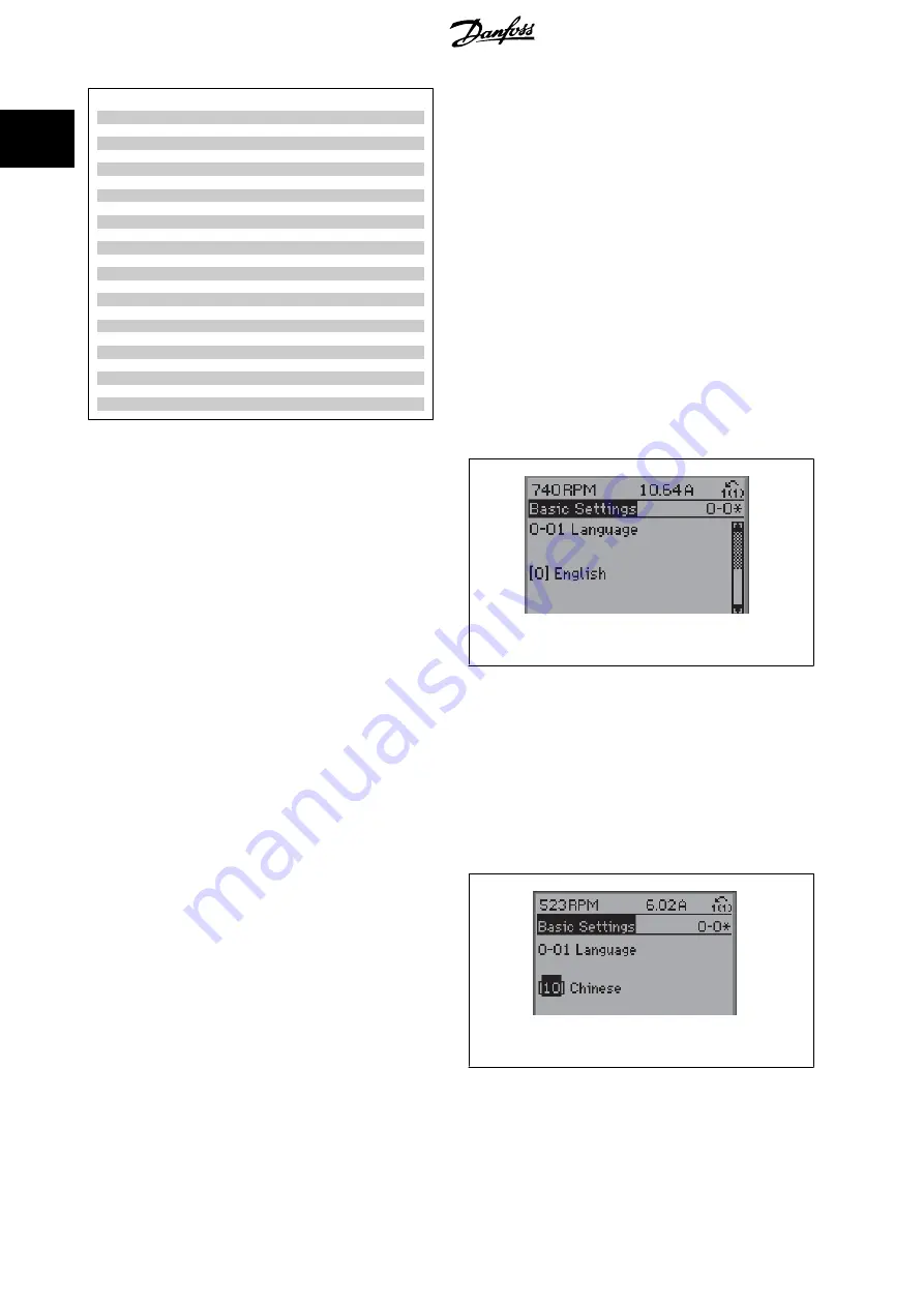 Danfoss VLT AQUA Drive FC 200 Programming Manual Download Page 16