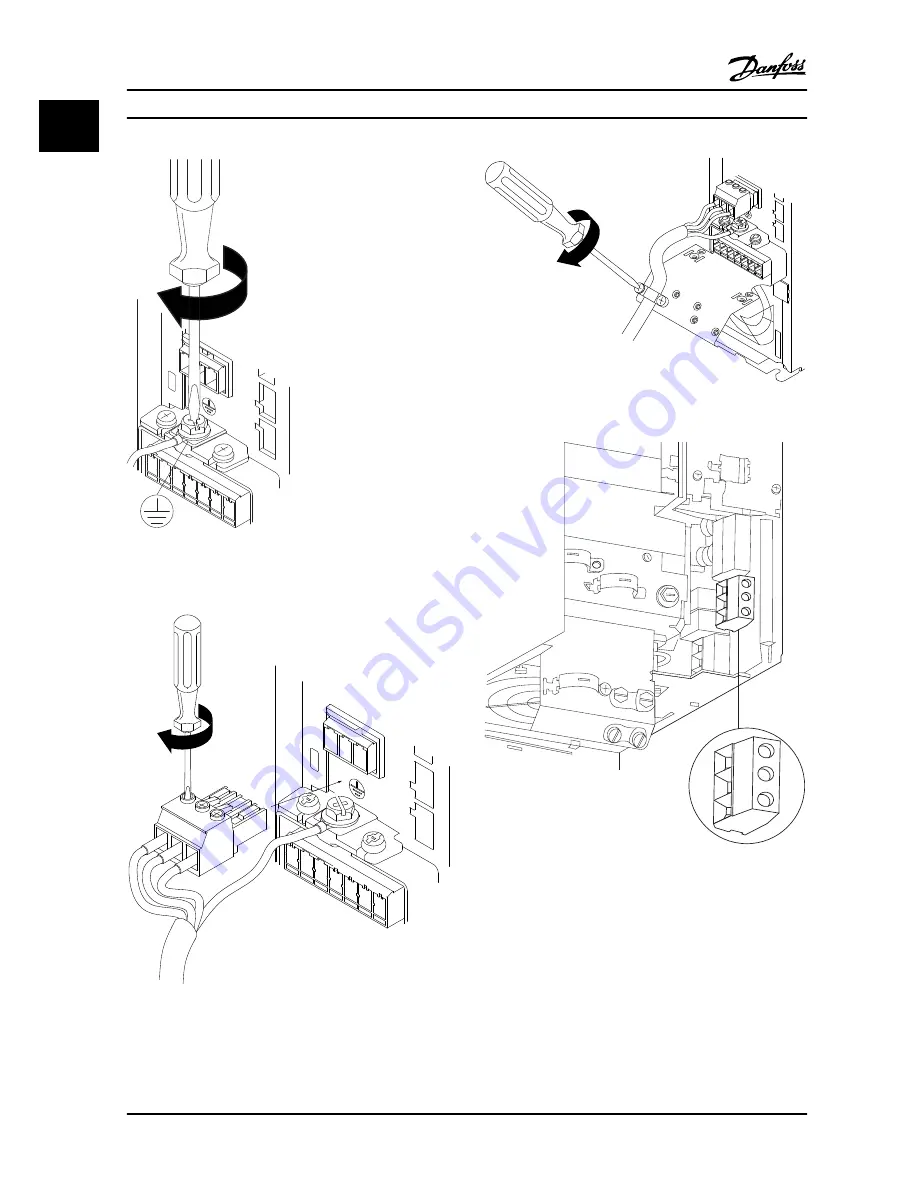 Danfoss VLT HVAC Basic Drive FC 101 Quick Manual Download Page 14