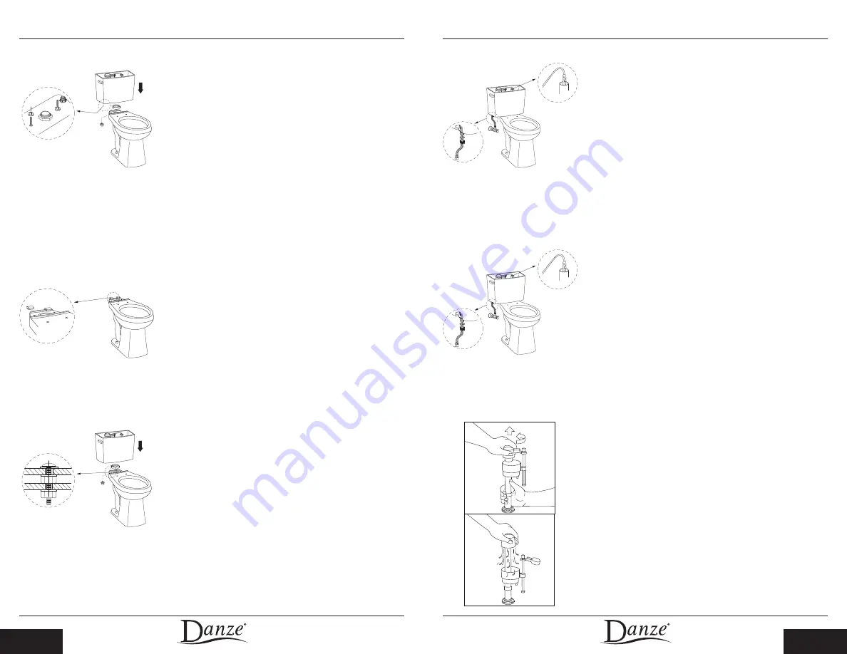 Danze Cobalt DC062321 Installation Instructions Manual Download Page 8